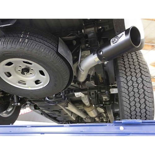 AFE Large Bore-HD 3.5" Stainless Exhaust with Black Tip 16-22 GM 2.8L Colorado - Image 7