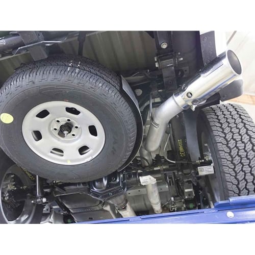 AFE Large Bore-HD 3.5" Stainless Exhaust with Polished Tip 16-22 GM 2.8L Colorado - Image 7
