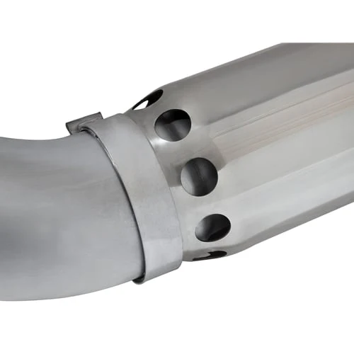 AFE ATLAS 5" Aluminized Exhaust w/ Polished Tip 16-19 Nissan Titan XD 5.0L Cummins - Image 5