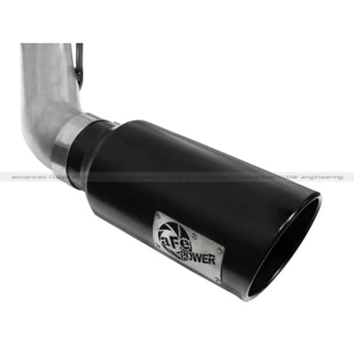 AFE Atlas 4" Dual Side Exit Aluminized Steel Exhaust System 11-14 6.7L Ford Powerstroke - Image 3