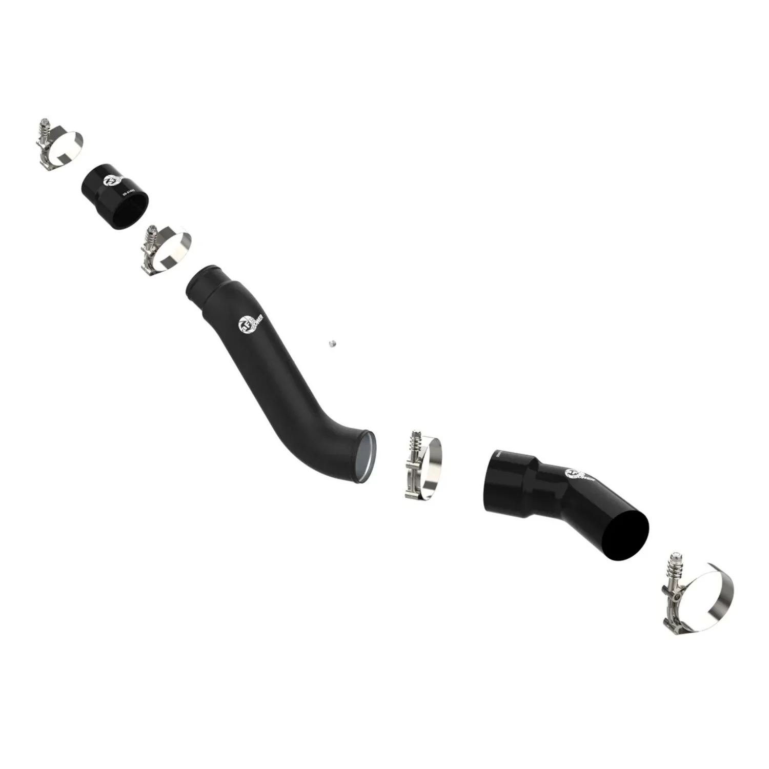 AFE BladeRunner 3" Black Hot Side Intercooler Pipe 16-18 Ram 1500 3.0L EcoDiesel - Image 2
