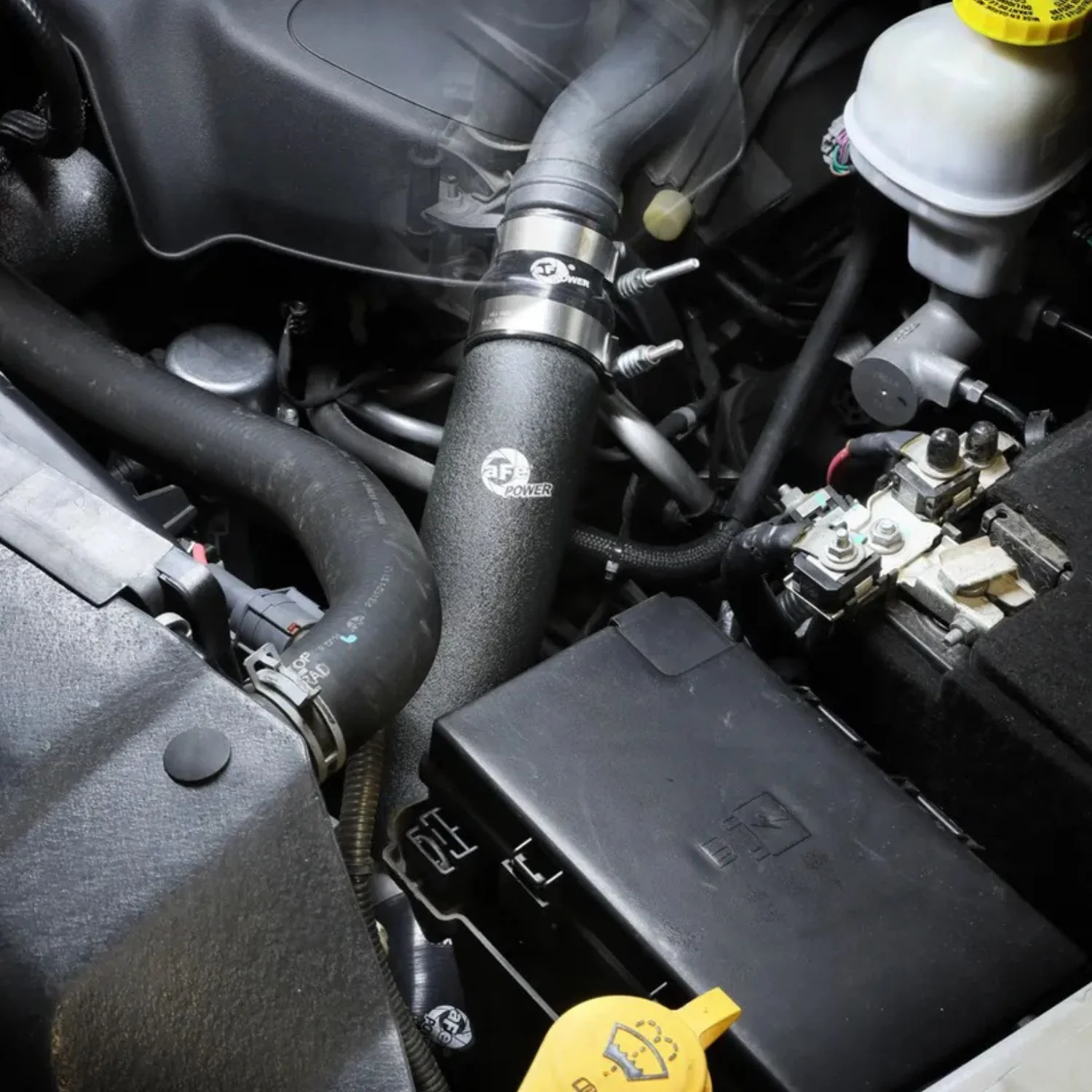 AFE BladeRunner Black Hot and Cold Side Intercooler Pipe Kit 16-19 Ram 1500 - Image 5