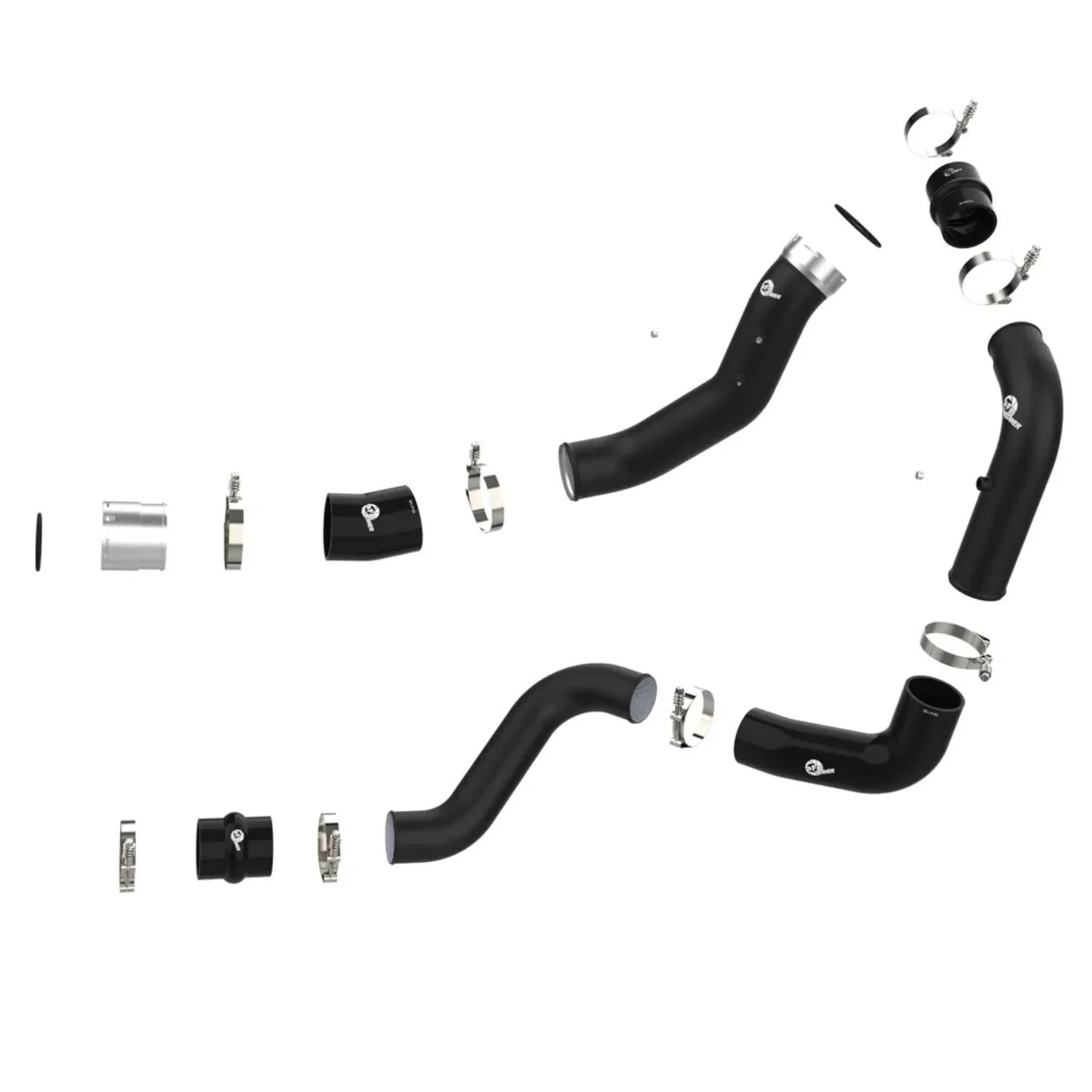 AFE BladeRunner Hot & Cold Side Intercooler Pipe 24-25 GM 6.6L Duramax L5P - Image 2