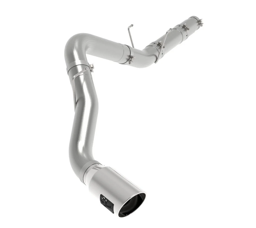 AFE LargeBore-HD 5" Stainless DPF Back Exhaust 19-25 Ram 6.7L Cummins MC/CC Short Bed - Image 2