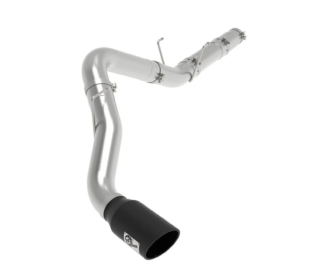 AFE LargeBore-HD 5" Stainless DPF Back Exhaust 19-25 Ram 6.7L Cummins MC/CC Short Bed - Image 5