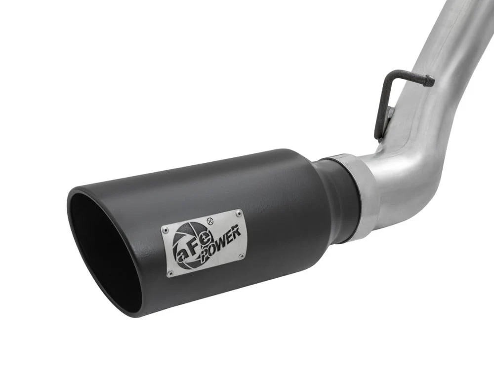AFE Large Bore-HD 4" 409 Stainless Steel DPF-Back Dual Exhaust 2016 GM 6.6L Duramax LML - Image 6