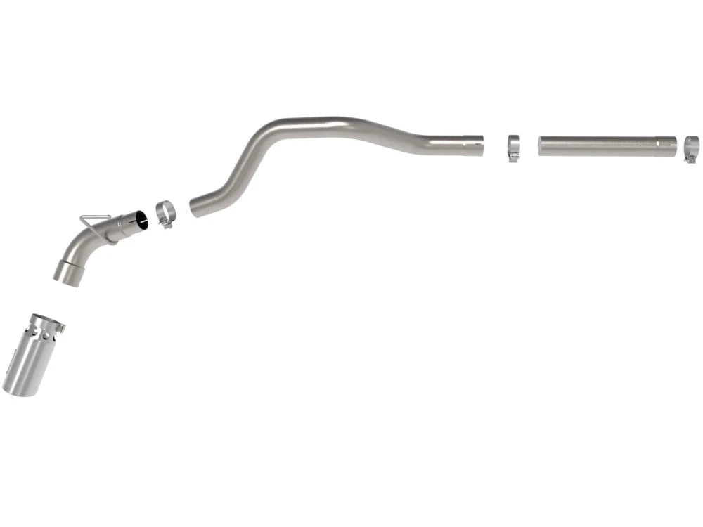 AFE Large Bore-HD 409 Stainless Steel DPF-Back Exhaust 14-18 Ram 1500 EcoDiesel - Image 3
