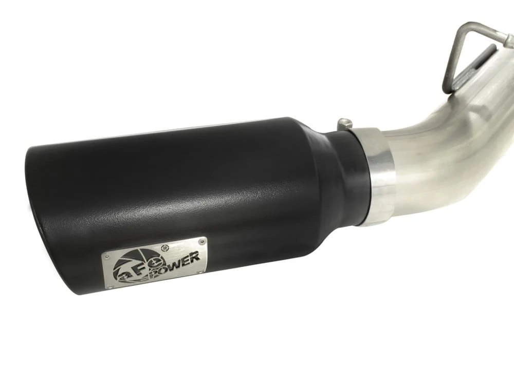 AFE Large Bore-HD 4" 409 Stainless Steel DPF-Back Exhaust System 11-16 GM 6.6L Duramax LML - Image 9