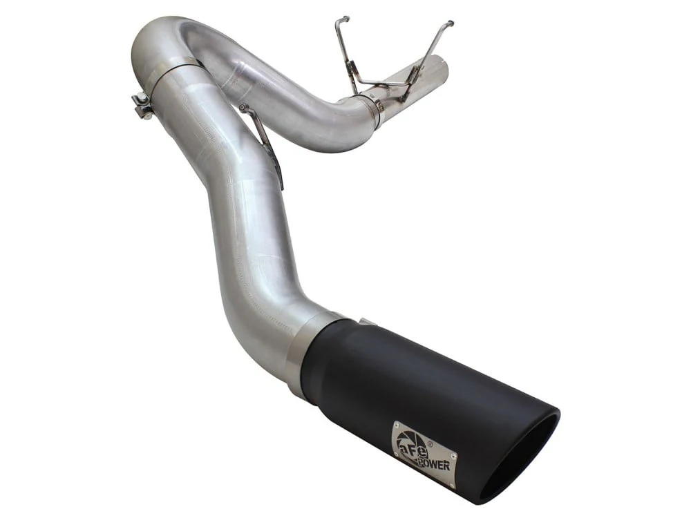 AFE Large Bore-HD 5" 409 Stainless Steel DPF-Back Exhaust 13-18 Ram 6.7L Cummins - Image 5