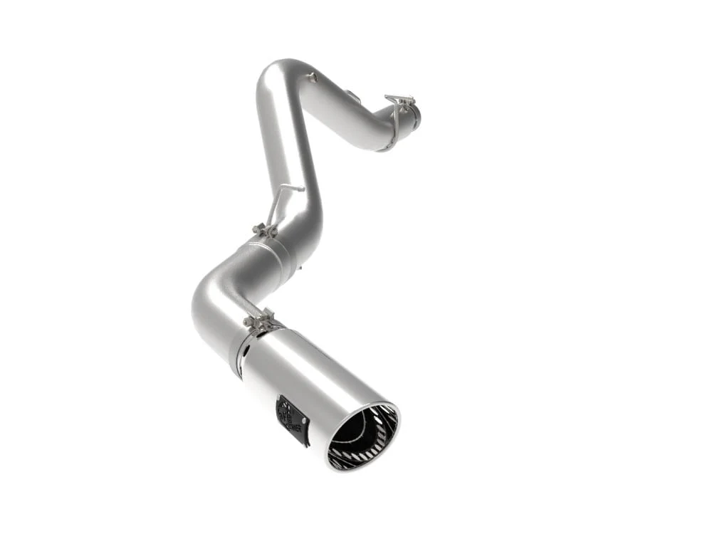 AFE Large Bore-HD 5" 409 Stainless Steel DPF-Back Single Exhaust  20-23 GM 6.6L Duramax - Image 2