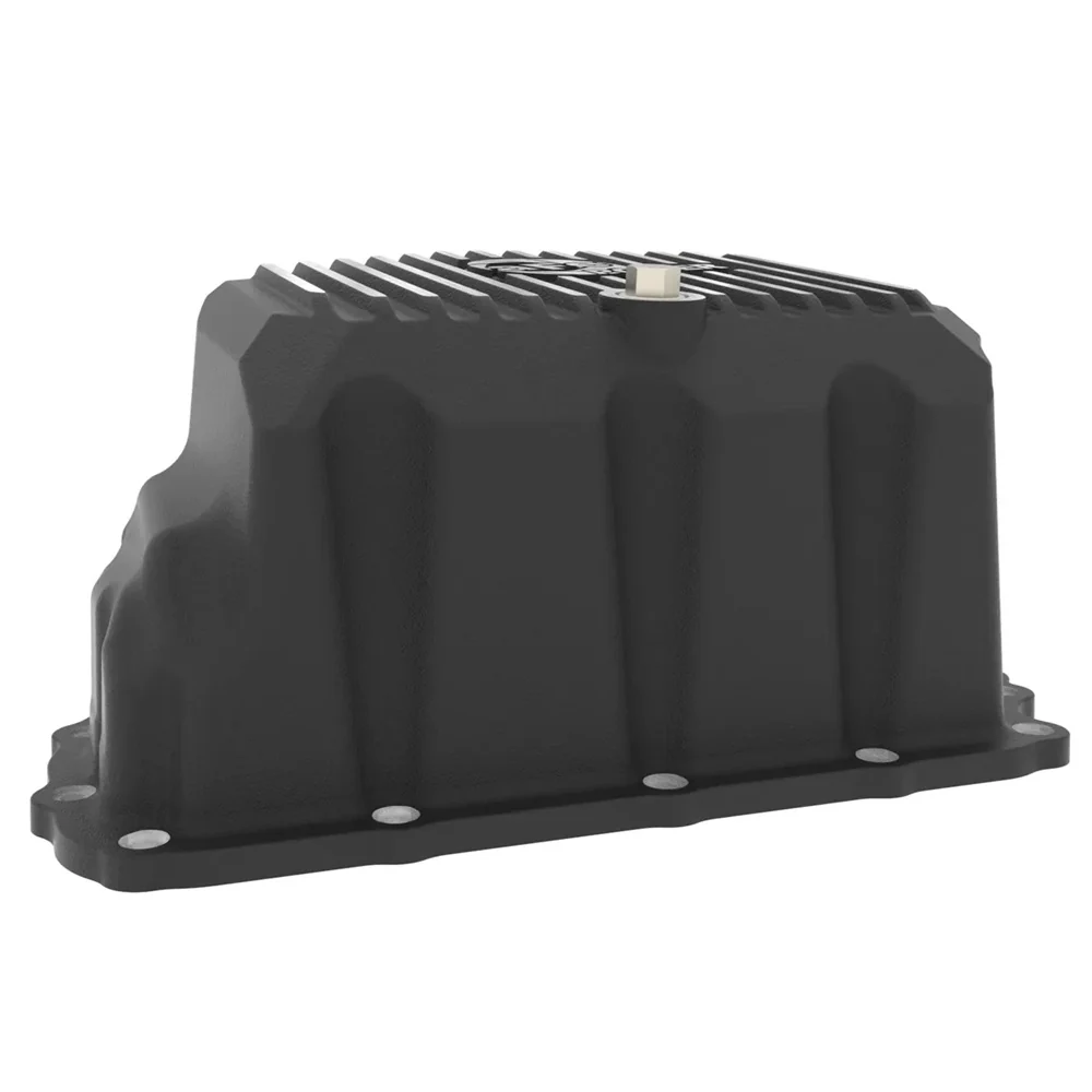 AFE Power Pro Series Engine Oil Pan Black With Machined Fins 17-19 GM 6.6L Duramax L5P - Image 8