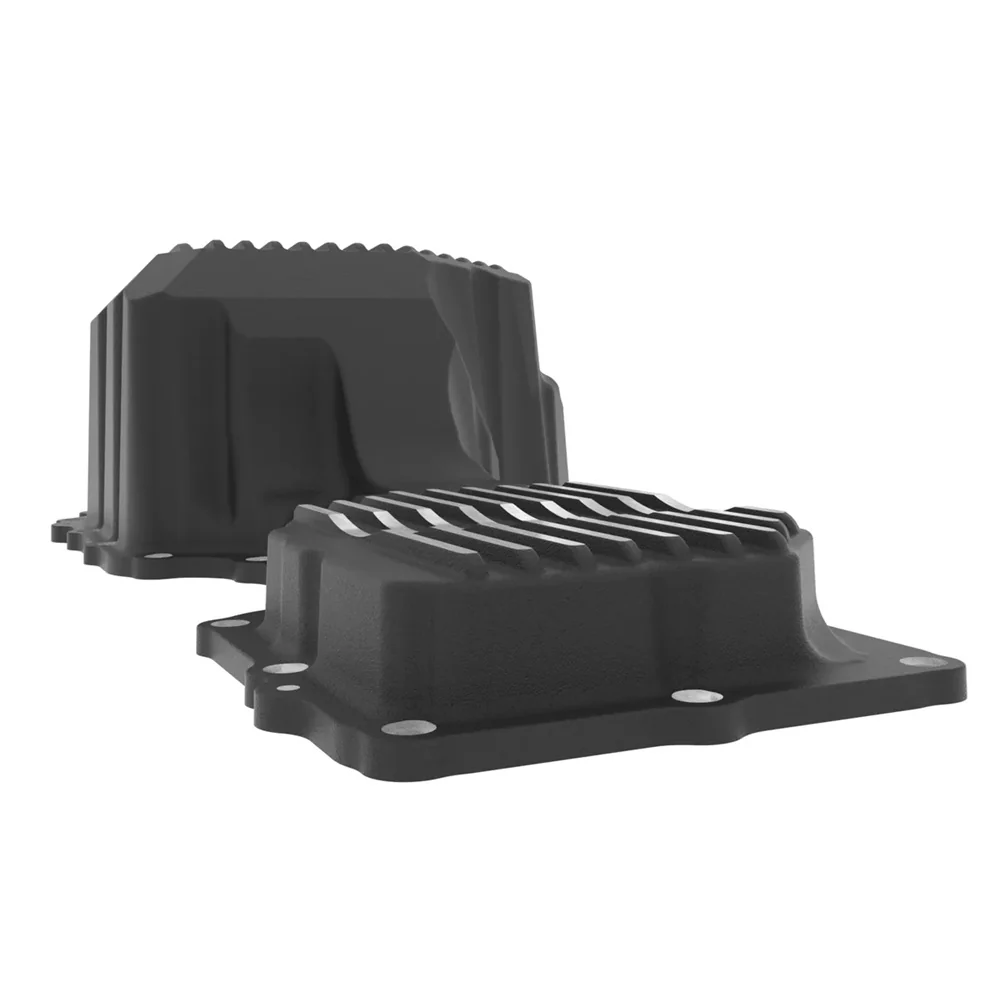 AFE Power Pro Series Engine Oil Pan Black With Machined Fins 20-25 GM 6.6L Duramax L5P - Image 7