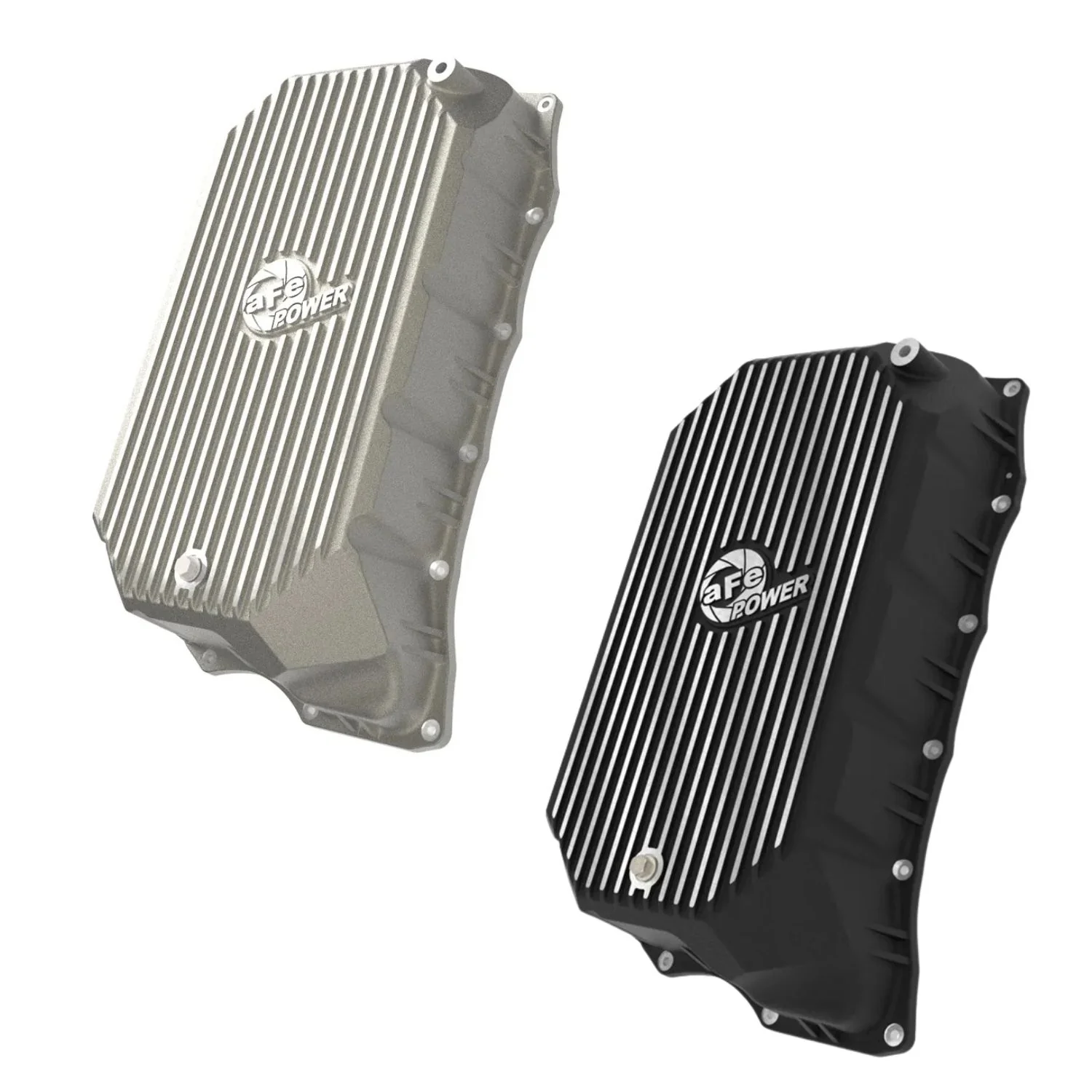AFE Power Pro Series Transmission Pan With Machined Fins 20-25 GM 6.6L Duramax L5P