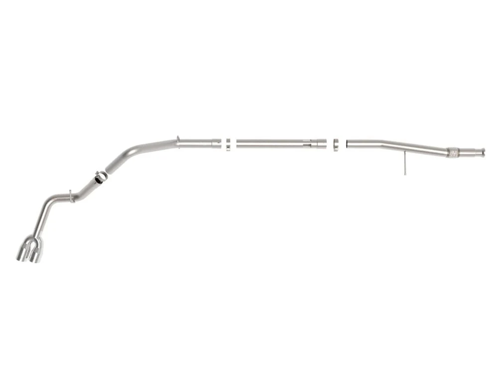 AFE Rebel XD Series 304 Stainless Steel DPF-Back Exhaust 20-22 GM 3.0L Duramax LM2 - Image 6