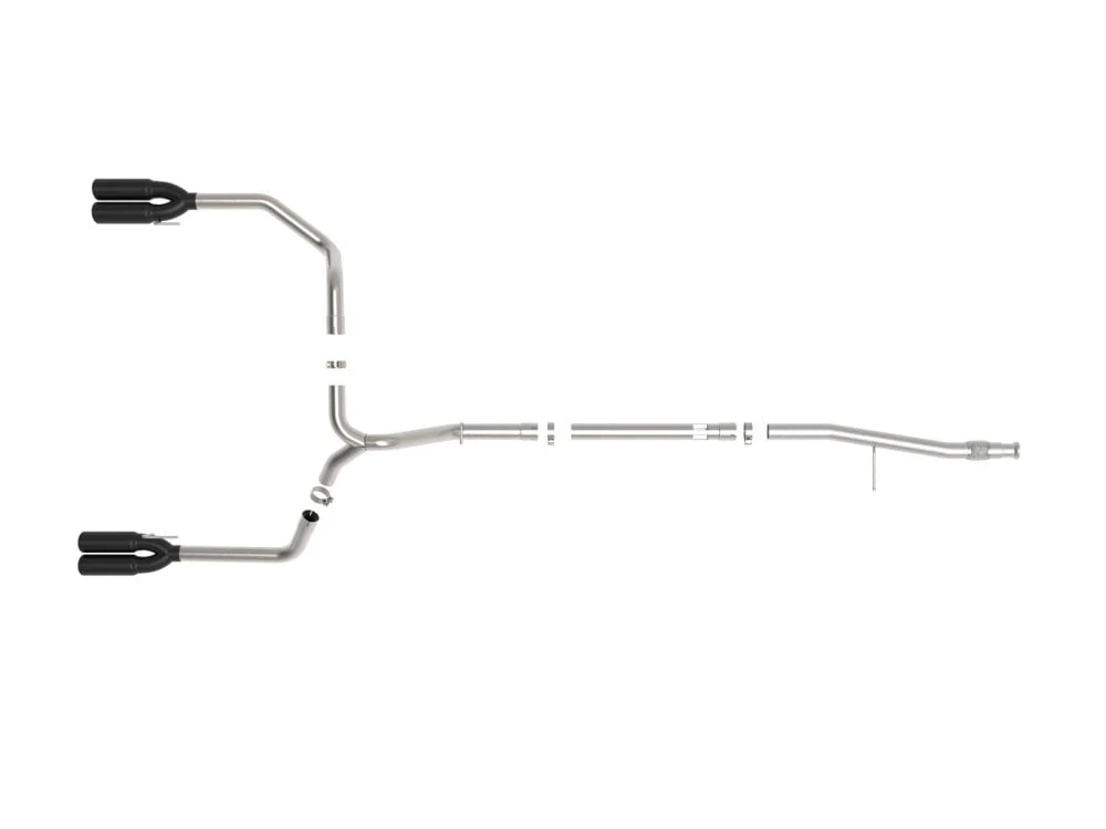 AFE Vulcan 304 Stainless Steel DPF-Back Exhaust 20-22 GM 3.0L Duramax LM2 - Image 3