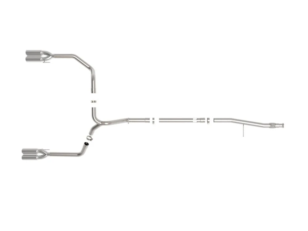 AFE Vulcan 304 Stainless Steel DPF-Back Exhaust 20-22 GM 3.0L Duramax LM2 - Image 6