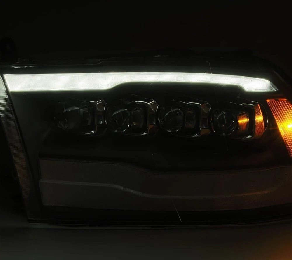 Alpharex NOVA-Series Chrome LED Projector Headlights 10-18 Ram 6.7L Cummins - Image 5