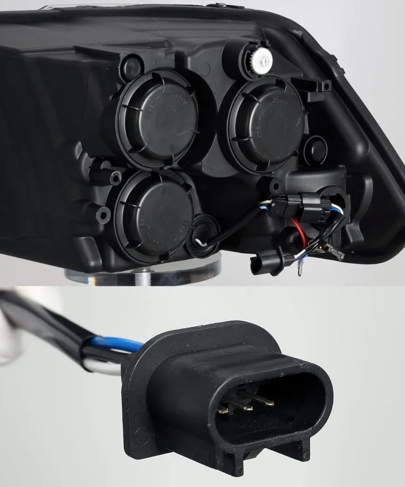 Alpharex LUXX-Series Alpha Black LED Projector Headlights 10-18 Ram 6.7L Cummins - Image 4