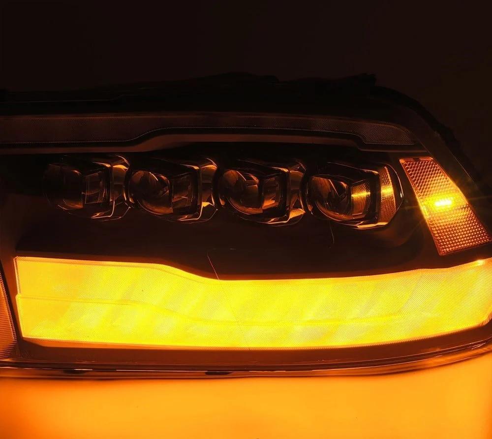 Alpharex NOVA-Series Gloss Black LED Projector Headlights 10-18 Ram 6.7L Cummins - Image 5
