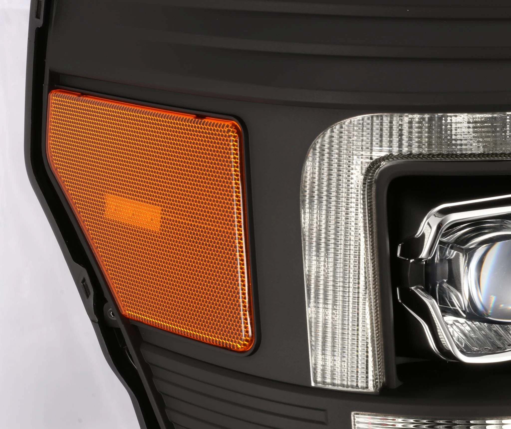 Alpharex NOVA-Series Black LED Projector Headlights 11-16 Ford 6.7L Powerstroke - Image 3