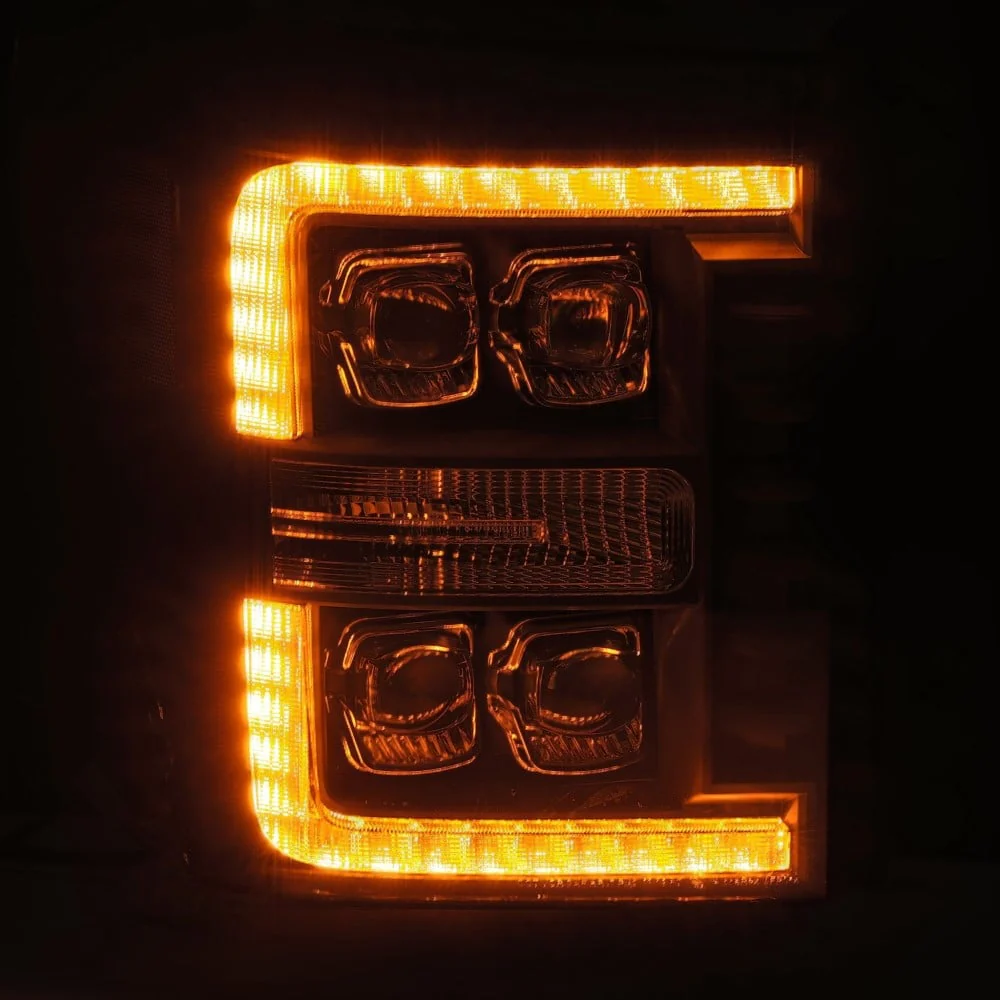 Alpharex NOVA-Series Chrome LED Projector Headlights 11-16 Ford 6.7L Powerstroke - Image 5