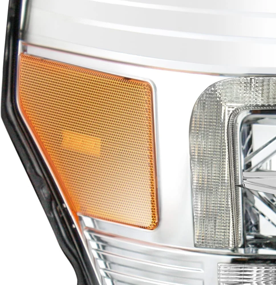 Alpharex PRO-Series Chrome Projector Headlights 11-16 Ford 6.7L Powerstroke - Image 4