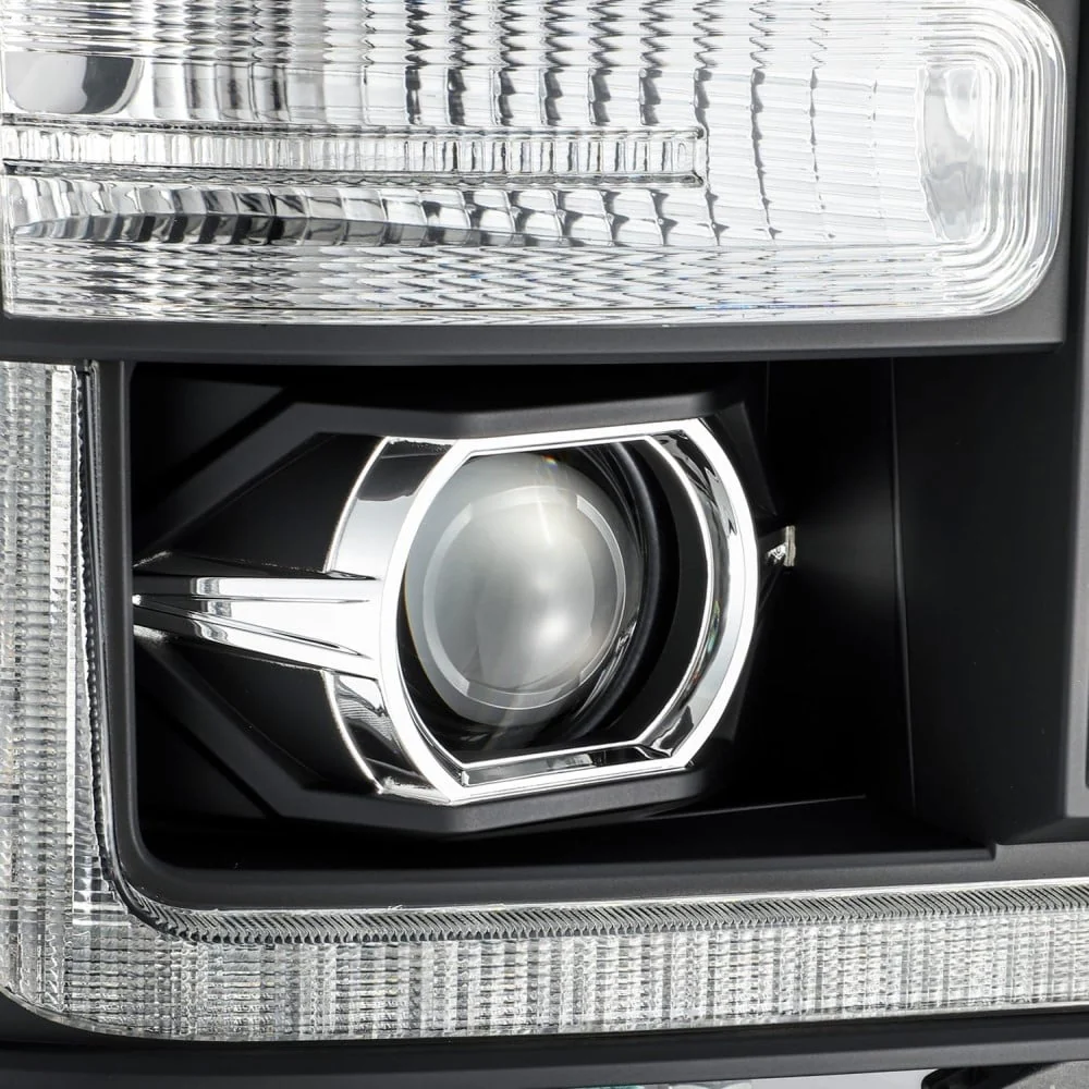 Alpharex PRO-Series Black Projector Headlights 11-16 Ford 6.7L Powerstroke - Image 2