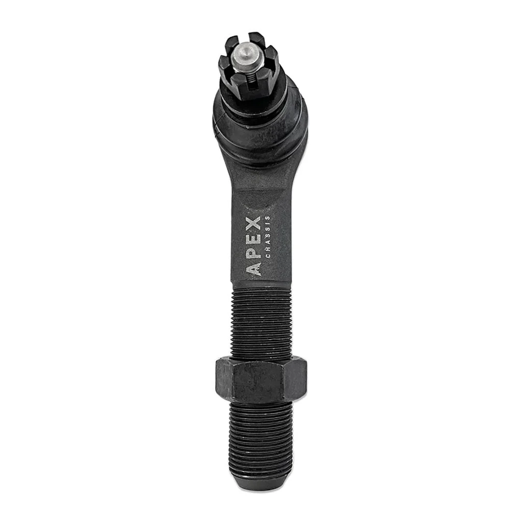 Apex Chassis 2.5 Ton Tie Rod and Drag Link Assembly - Black Aluminum 18-25 Jeep Wrangler JL / Gladiator JT - Image 8
