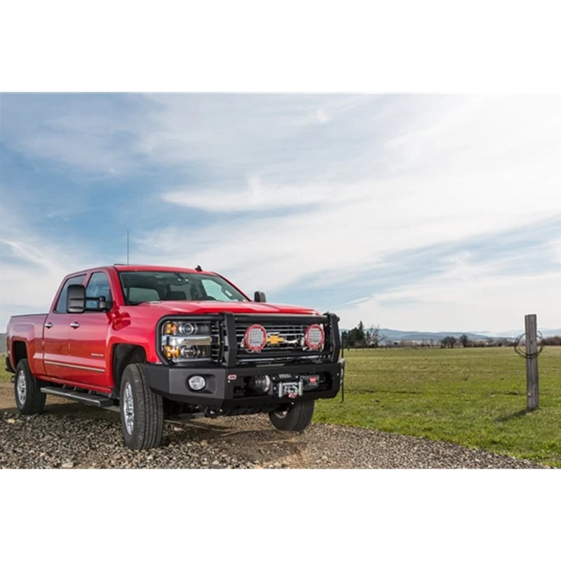 ARB Full Deluxe Modular Front Bumper Winch Bar Kit 15-18 Chevrolet 2500HD / 3500 - Image 2