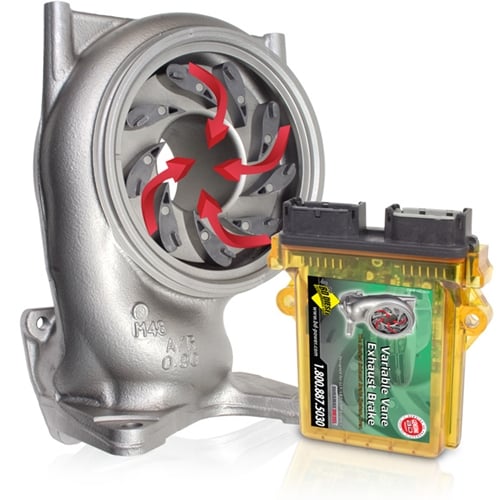 BD Variable Vane Exhaust Brake 06-07 6.6L LBZ GM Duramax - Image 2