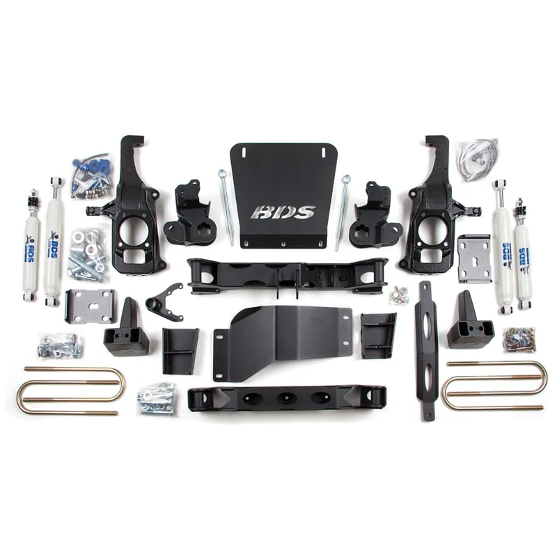 BDS Suspension 6.5" Lift Kit 11-19 GM 2500HD / 3500