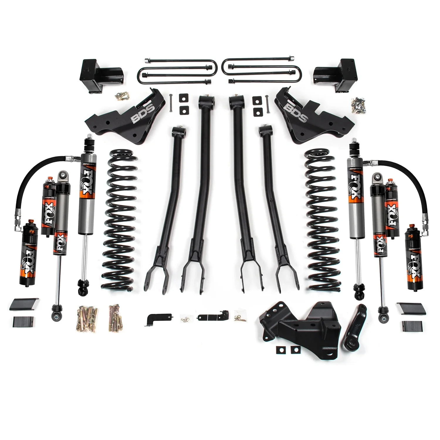 BDS Suspension 4-Link 4" Lift Kit 20-22 Ford F-450 Superduty 4WD - Image 2