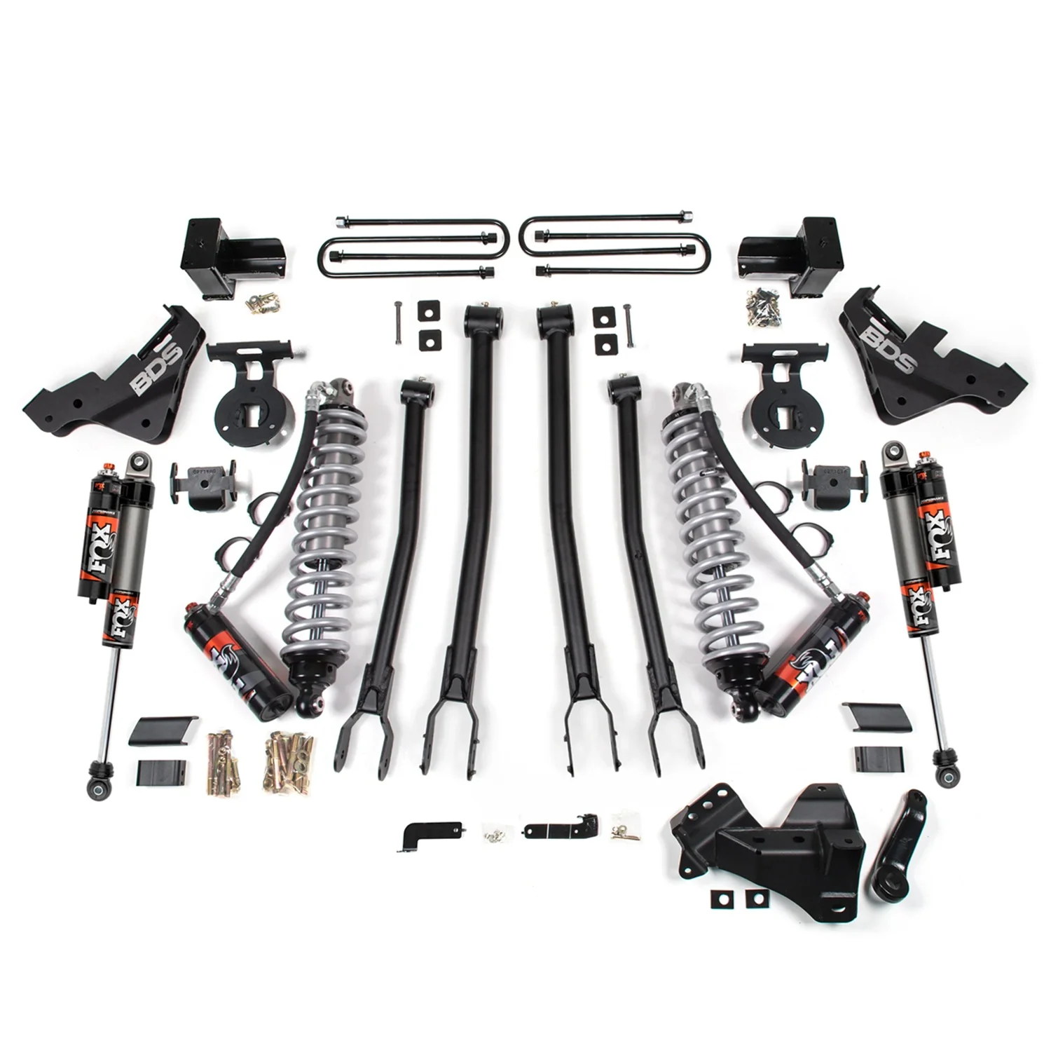 BDS Suspension 4" 4-Link Lift Kit Coilover Conversion 20-22 Ford F-450 Superduty 4WD - Image 2