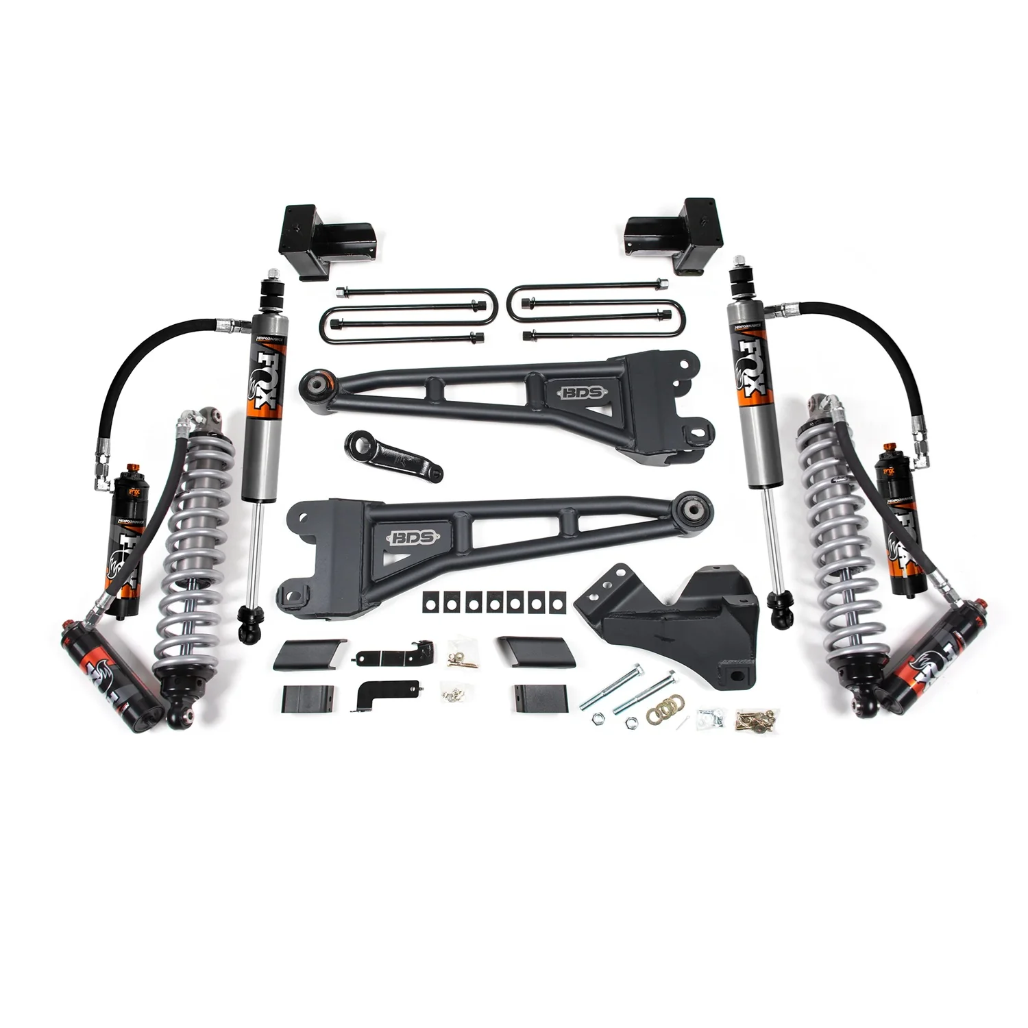 BDS Suspension 4" Radius Arms Lift Kit Coilover Conversion 23-26 Ford F-450 Superduty 4WD - Image 2