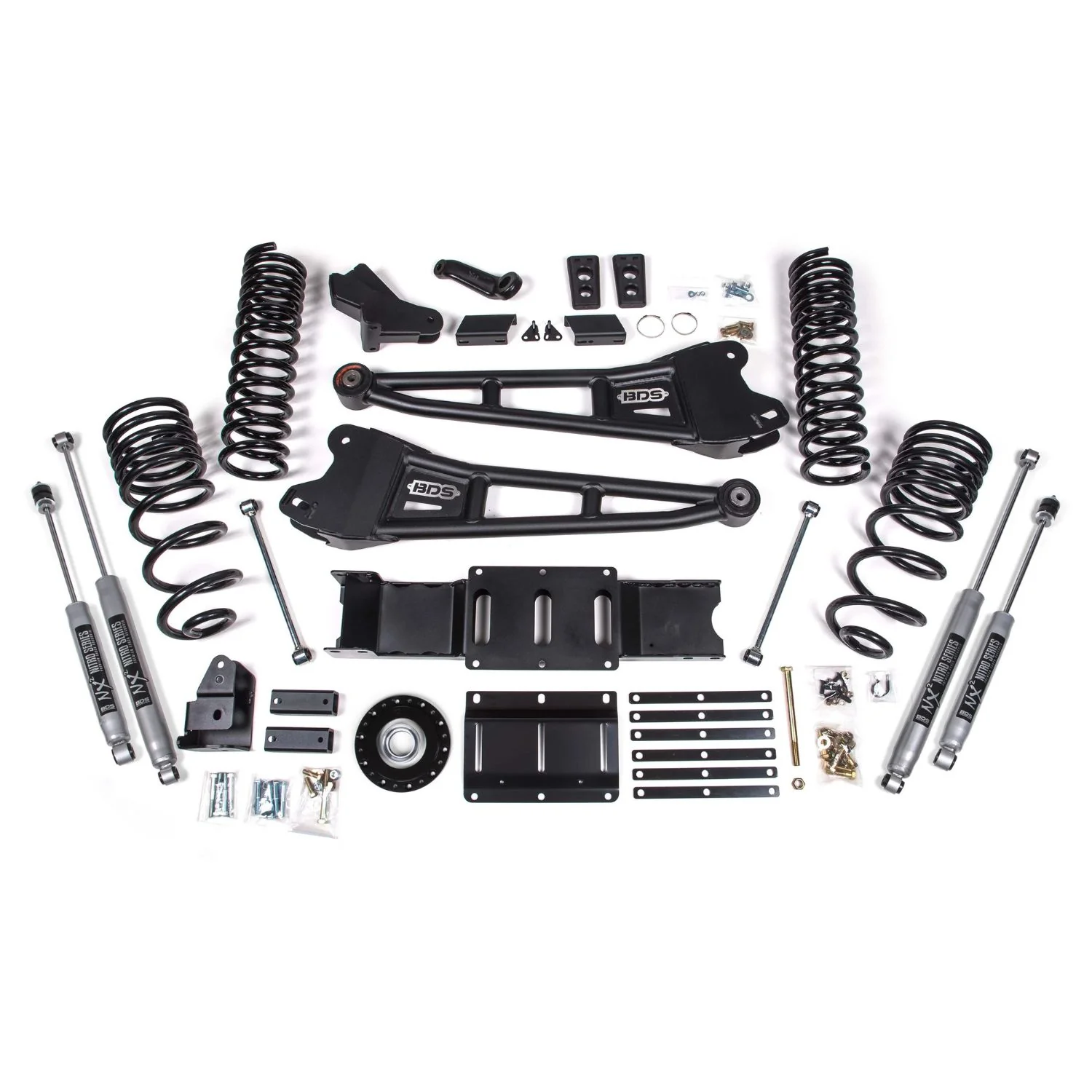 BDS Suspension 4"-6" Lift Kit with Radius Arm 25-26 Ram 2500 4WD - Image 11