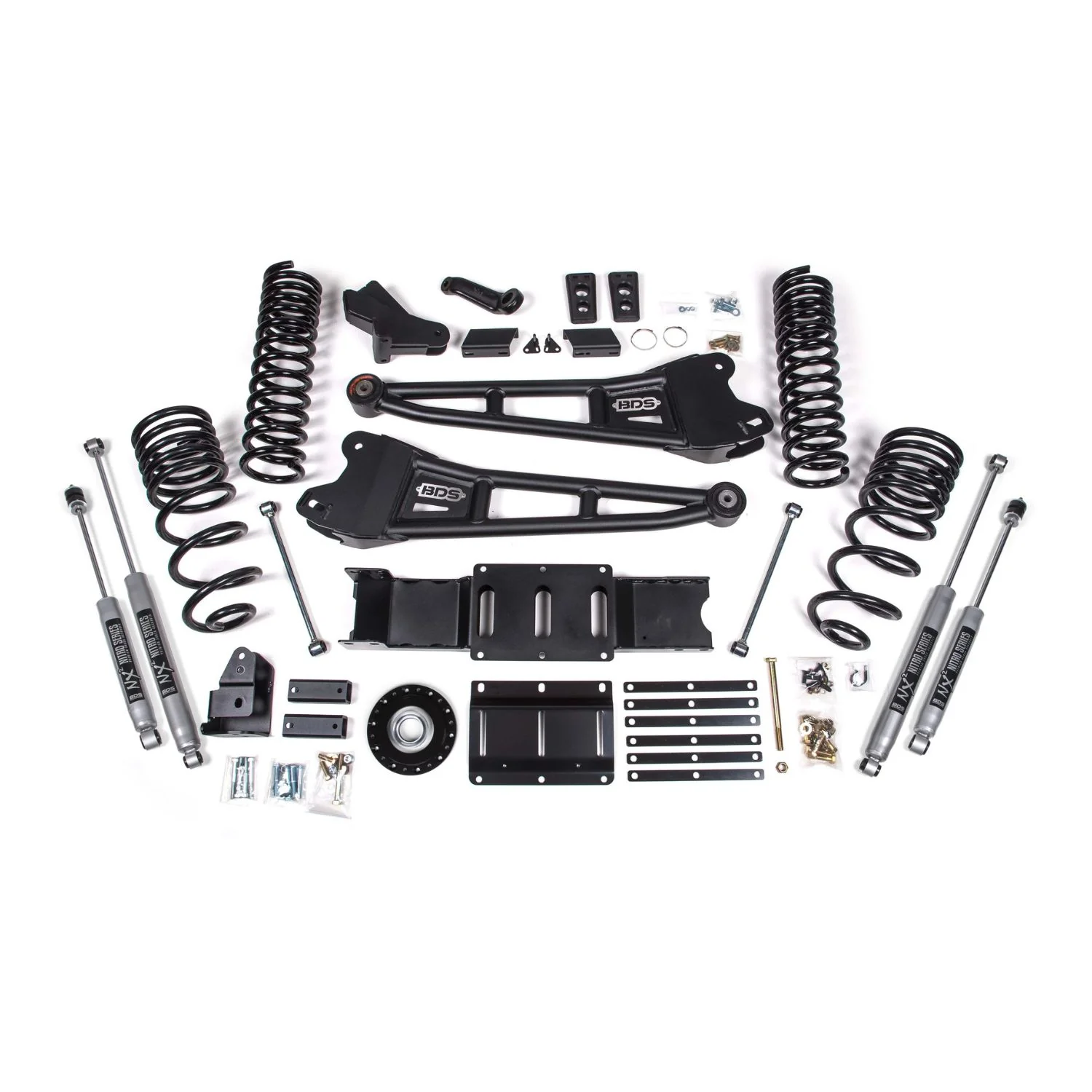 BDS Suspension 4"-6" Lift Kit with Radius Arm 25-26 Ram 2500 4WD - Image 3