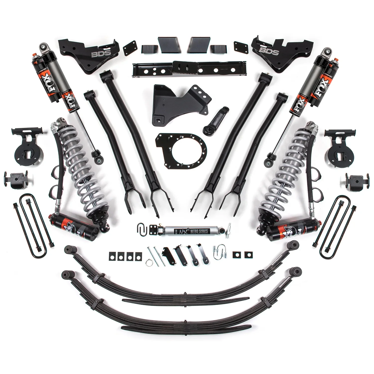 BDS Suspension 7" 4-Link Lift Kit Coilover Conversion 23-26 Ford F-250/F-350 Superduty - Image 2