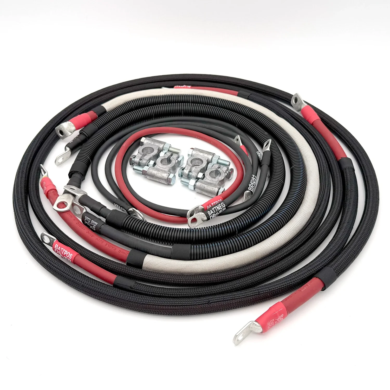 Big 7 Kits Battery Cable Kit 3rd Gen 03-09 Ram 2500/3500 5.9L/6.7L Cummins - Image 3