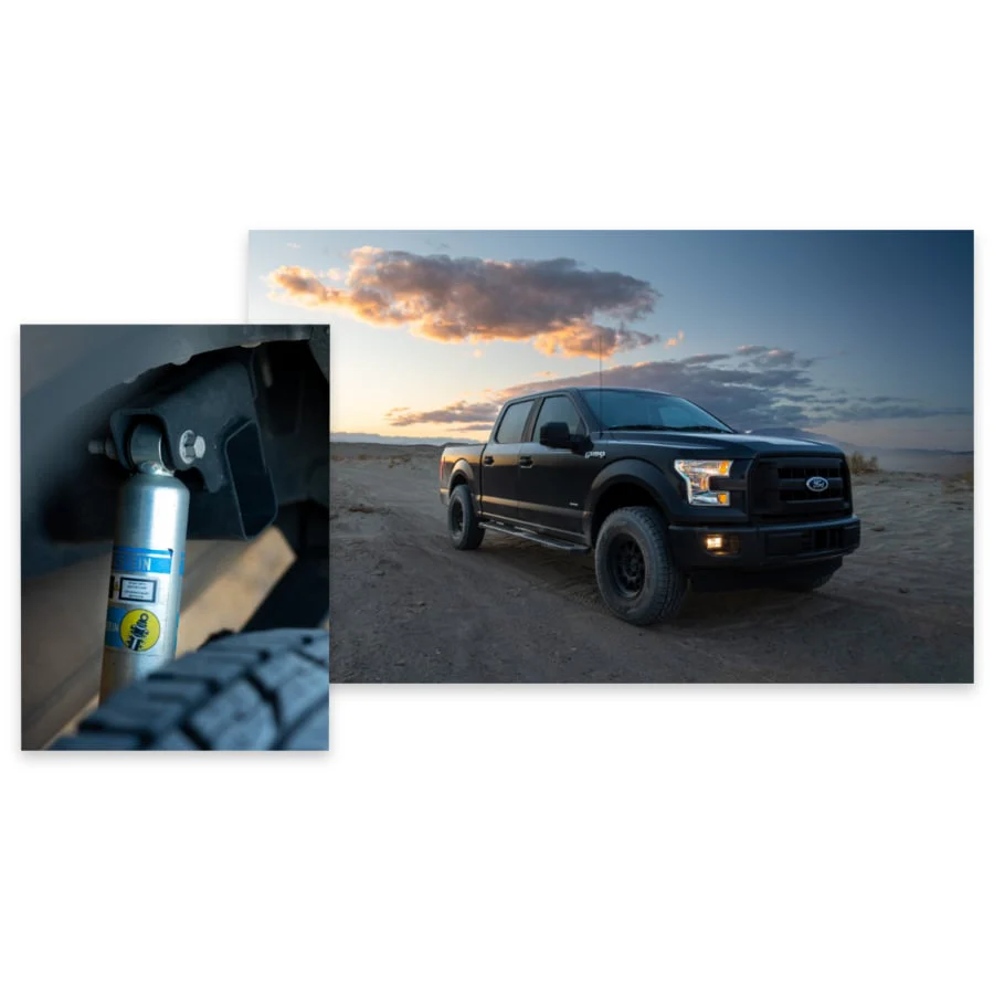 Bilstein B8 5100 Front and Rear Shock Package 0-6" Lift 05-16 Ford F-250/F-350 SuperDuty 4WD - Image 2
