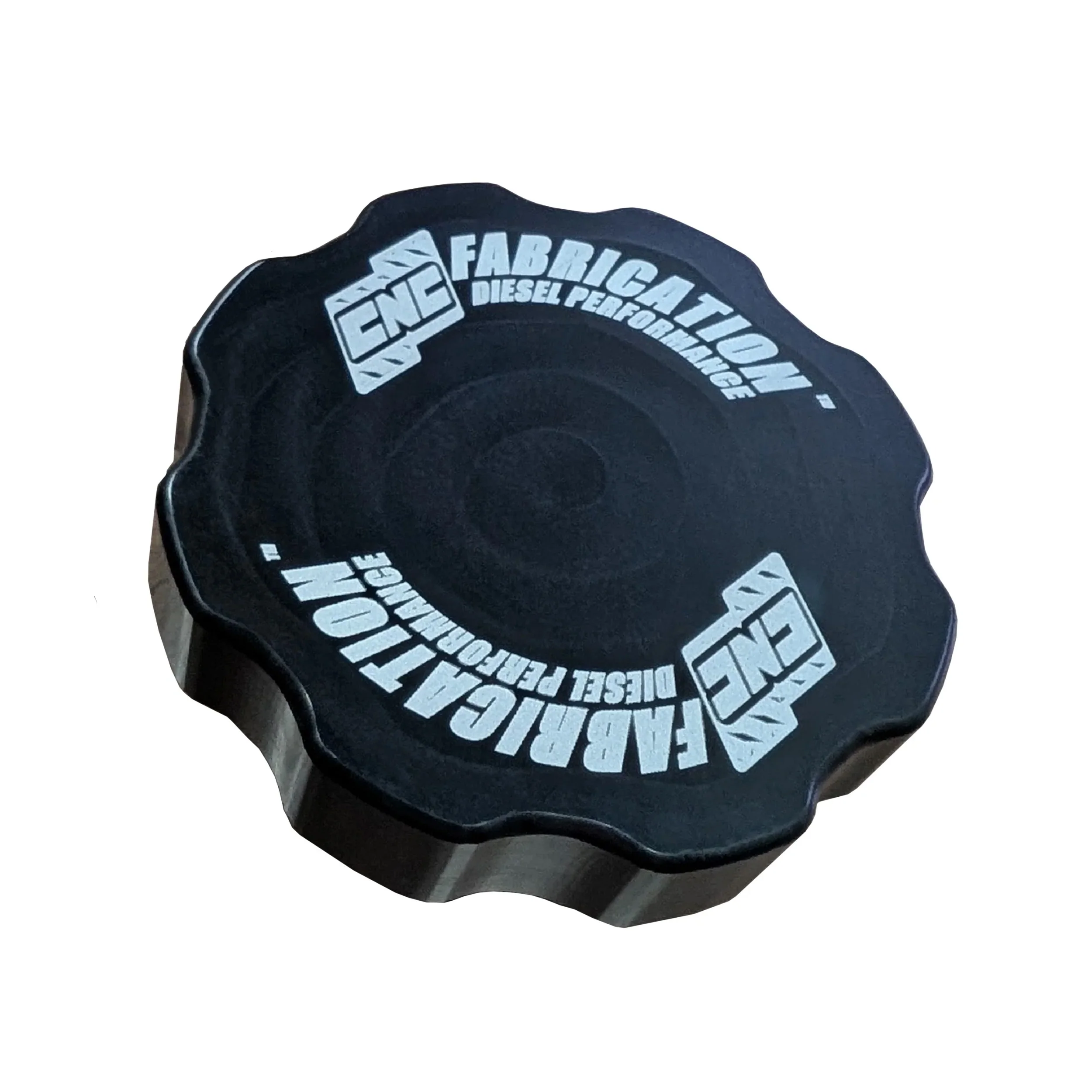 CNC Fabrications Billet Oil Fill Cap 95-10 Ford 7.3L/6.0L/6.4L Powerstroke - Image 2