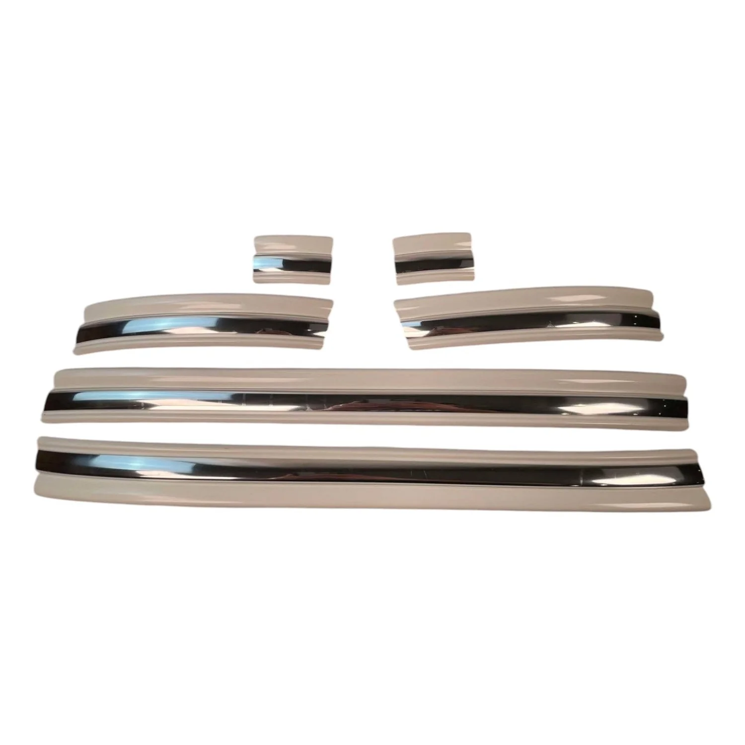 Complete Performance Chrome Body Molding Set 92-97 Ford F-250/F-350 - Image 4