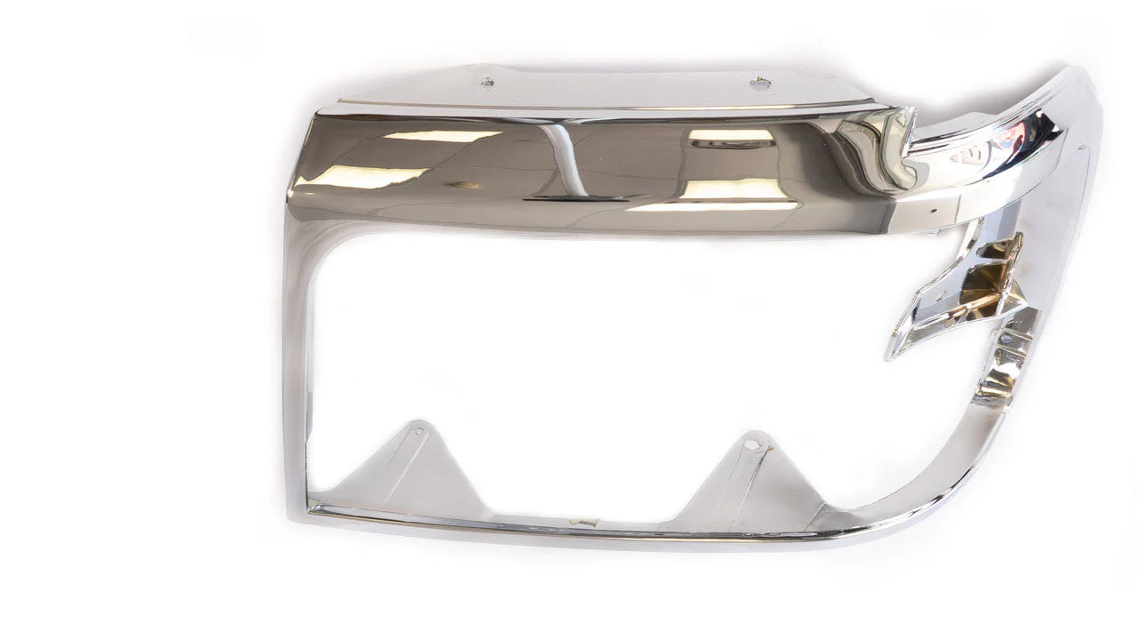 Complete Performance Chrome Headlight Bezels 92-97 Ford F-250/F-350 SuperDuty - Image 3