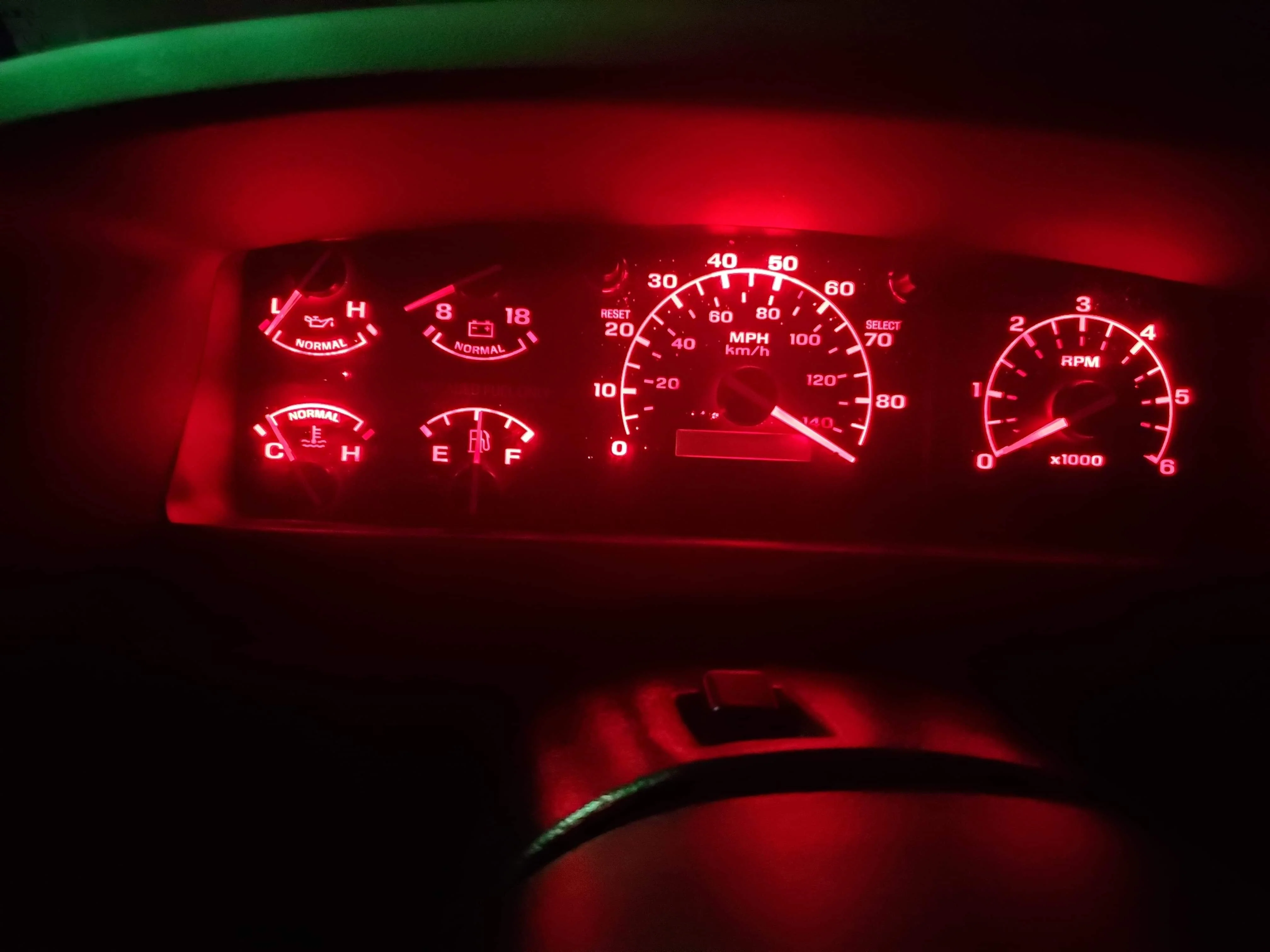Complete Performance Gauge Cluster LED Bulb Kit 92-97 Ford F-250/F-350 SuperDuty - Image 2