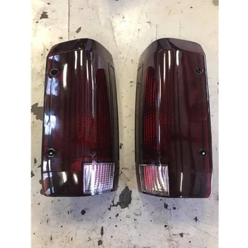Complete Performance Smoked Red Taillights 92-97 Ford - Image 2