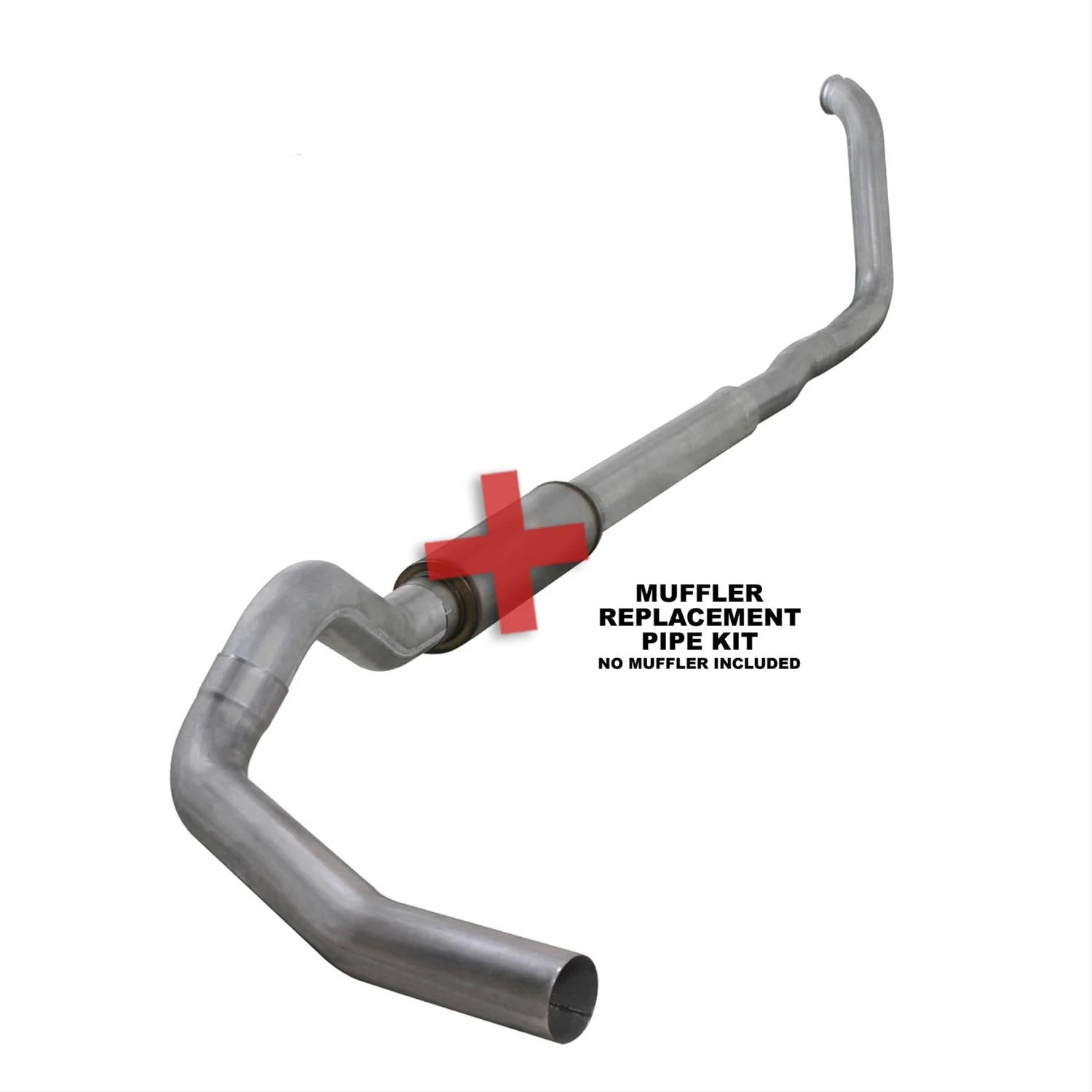 Diamond Eye 5" Aluminized Turbo Back Single Outlet Exhaust 00-03 7.3L Ford Powerstroke - Image 2