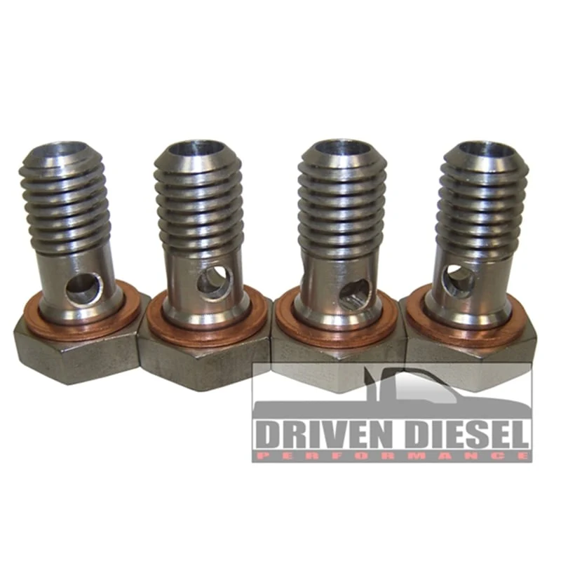 Driven Diesel High Flow Banjo Bolt Kit 94-03 Ford 7.3L Powerstroke - Image 2