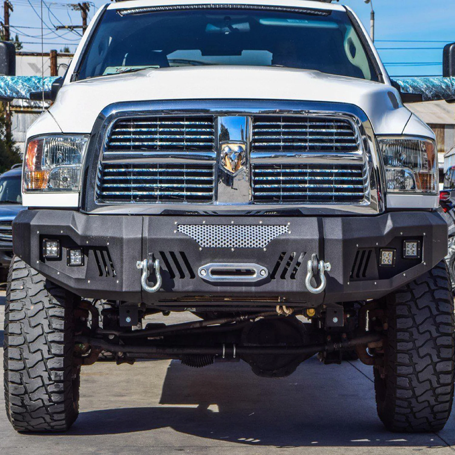 DV8 Steel Front Bumper 10-18 Ram 2500/3500 - Image 3