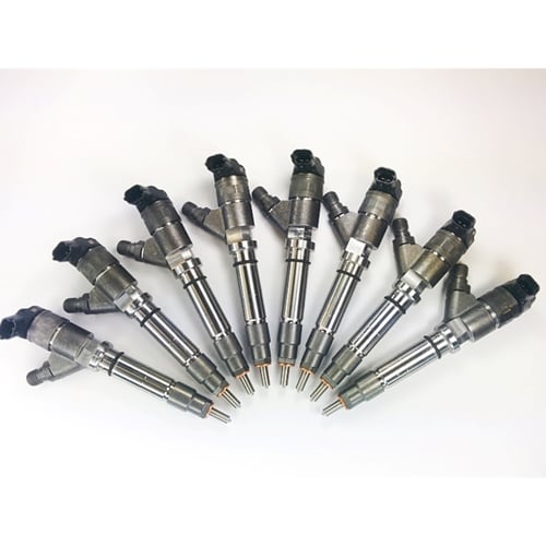 Dynomite Diesel 50 Horsepower Brand New No Core Injector Set 04.5-05 6.6L GM Duramax LLY - Image 2