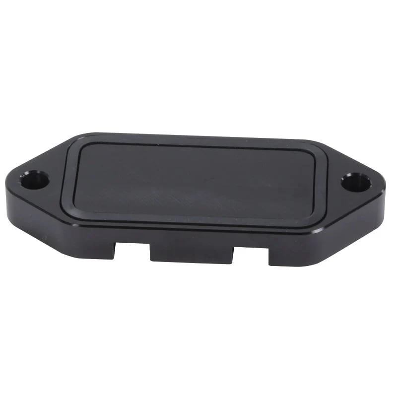Fleece Billet Coolant Block Off Plate 01-19 6.6L GM Duramax - Image 2