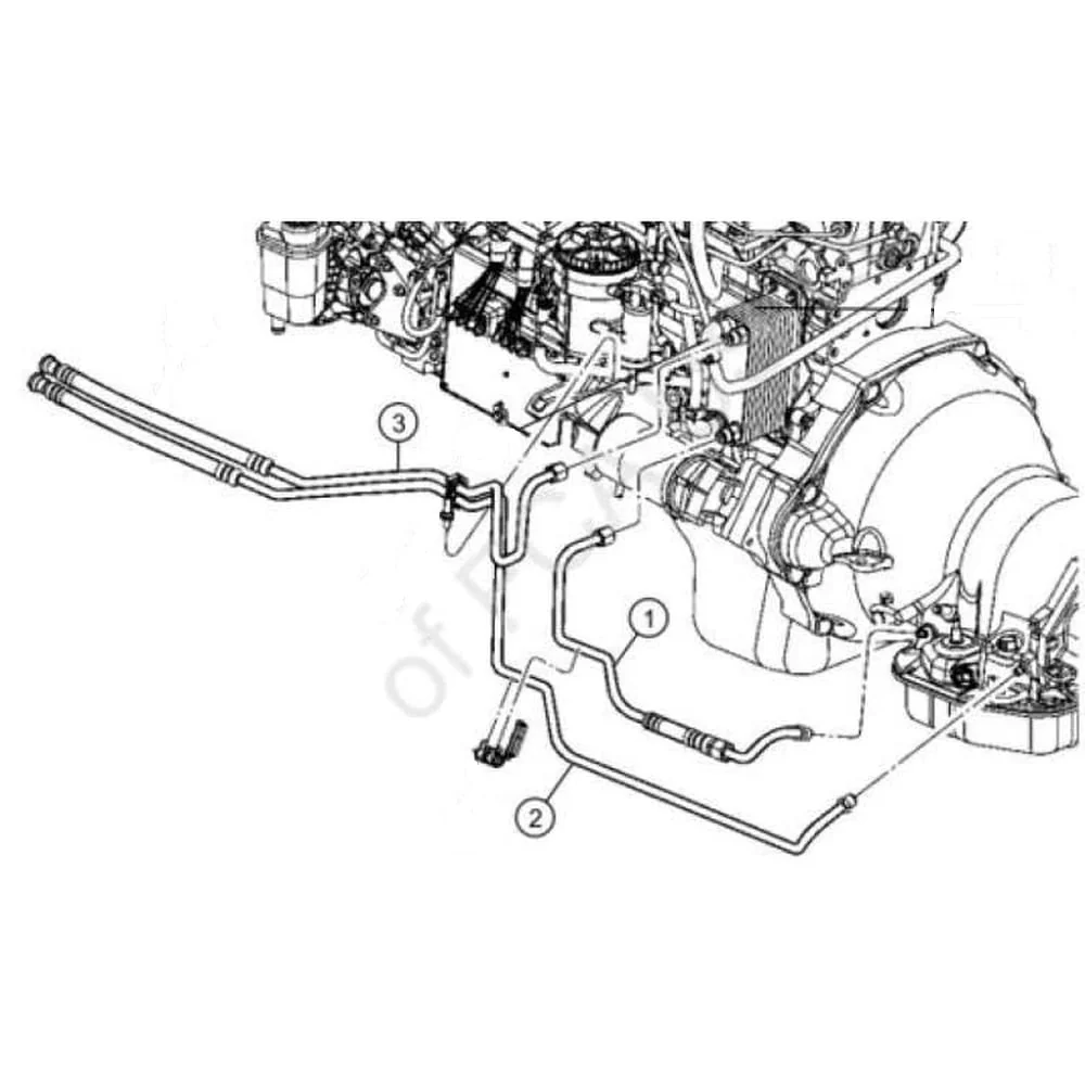 Full Send Diesel Replacement Transmission Line #2 03-07 Dodge 5.9L Cummins - Image 2